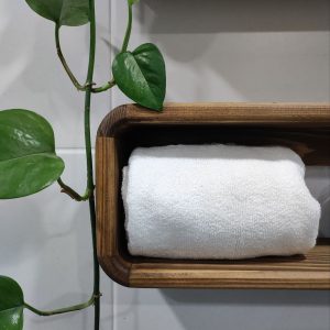 Floating Wooden Wall Shelves | Minimalist Banyo Rafı | Rustik ve Modern Dekor