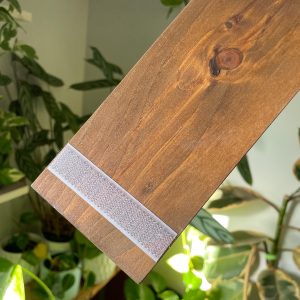 Handmade Plant Window Shelf | Solid Wood